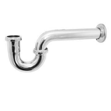 Brass Craft 622-605 Master Plumber J Bend Kitchen Sink Trap Chrome 1 1/2  Inch: Metal Drain J-Bends (052088622605-2)
