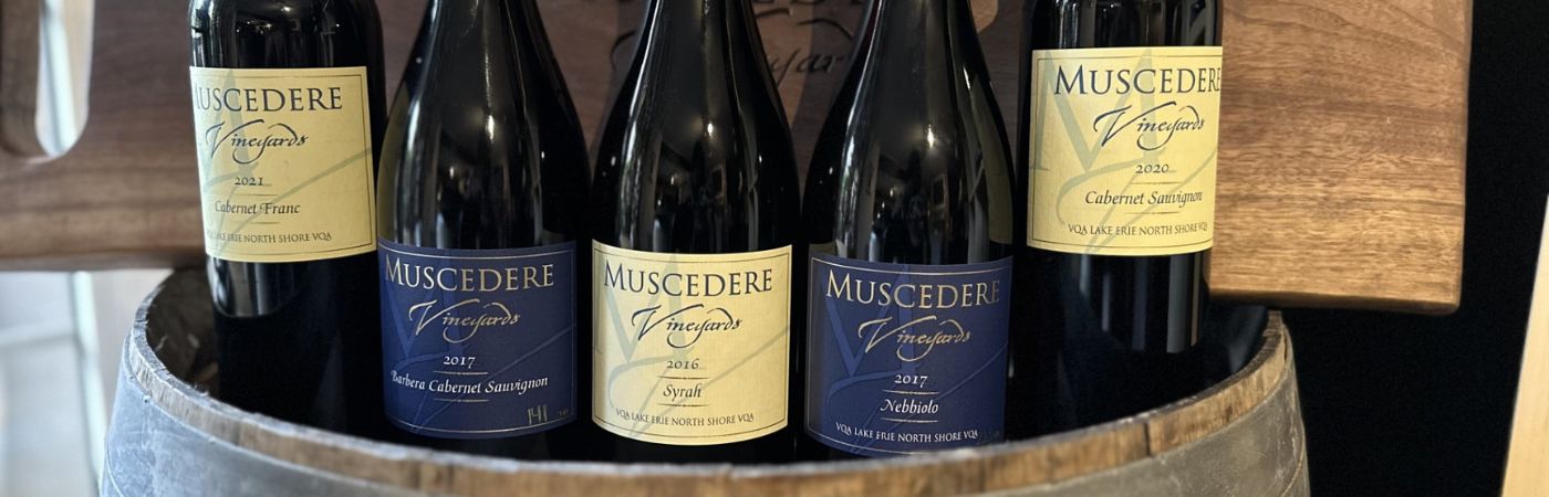 Muscedere Vineyards Bottle Ecommerce