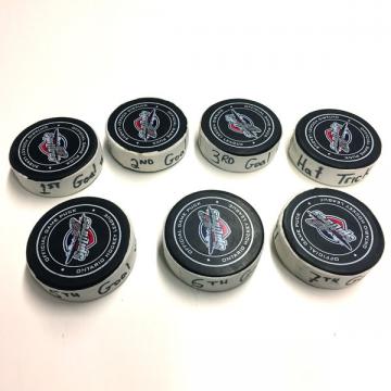 Game 5 Goal Pucks