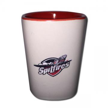 Red Ceramic Shot Glass